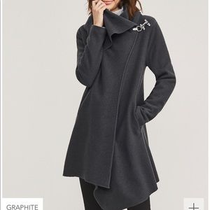 Garnet Hill Asymmetrical Coat